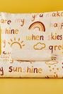  %100 Pamuk Ranforce Sunshine Bebek Nevresim Takımı Sarı (100x150 cm)